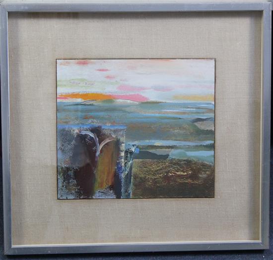 § Derek Hyatt (1931-) Dawn Colour, 10 x 11.5in.